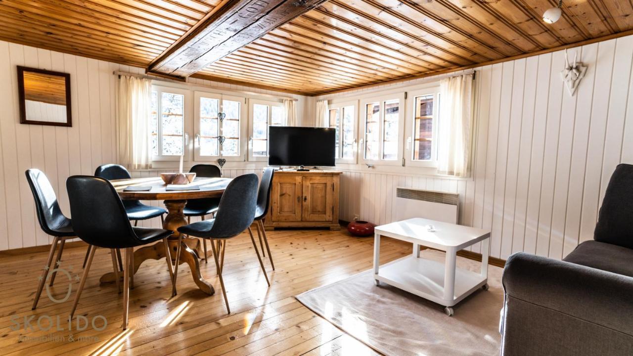 Heimeliges Walliserhaus Fiesch Exteriér fotografie